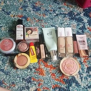Makeup bundle, loreal, milani, smashbox, elf